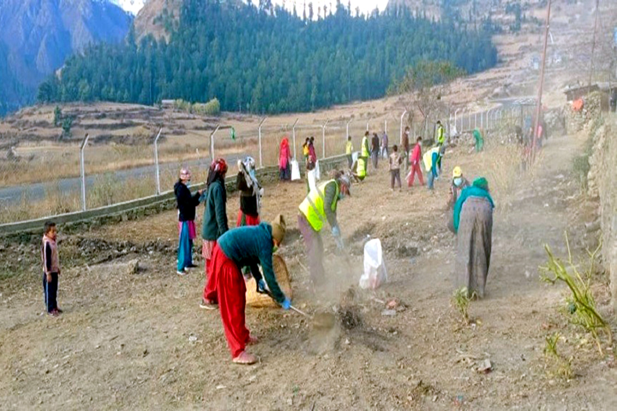 हुम्ला सदरमुकाम सिमकोटमा सरसफाइ